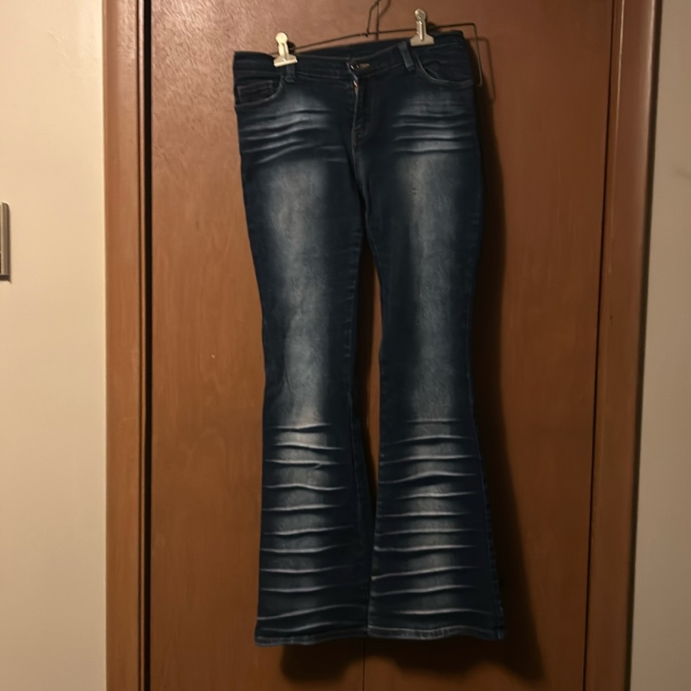 Joy Jeans Blue and lighter blues some white